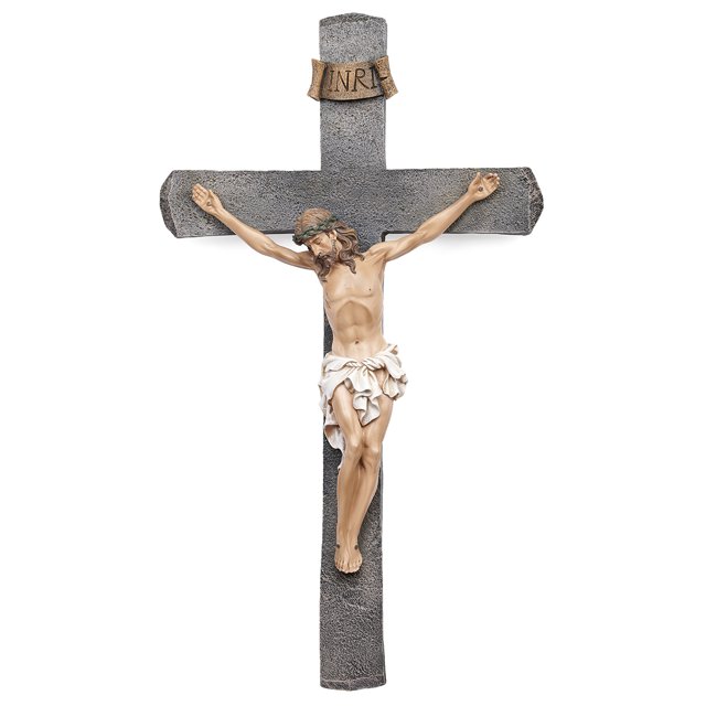 Figura Decorativa Crucifijo negro 20.5 Joseph´s Studio