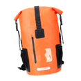 thumbnail image 1 of Mochila impermeable de 35 litros, bolsa seca de 11 x 20,4 pulgadas, diseño ergonómico de PVC. Naranja, 1 of 9