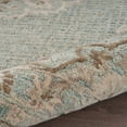 thumbnail image 5 of Ox Bay Epoch 9' x 12' Blue/Beige Medallion Hand-Tufted Wool Blend Indoor Area Rug, 5 of 7