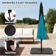 thumbnail image 5 of 10FT Cantilever Patio Umbrella with Cover, Crank Tilt Offset Hanging Umbrella, Sun Shade with Air Vent & Ruffled Edge for Garden, Pool, Deck, 5 of 10