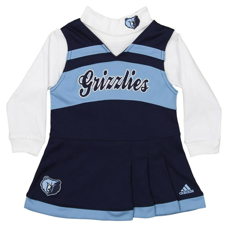 Adidas NBA Infant Memphis Grizzlies Jumper Dress with Turtleneck, Blue - Walmart.com