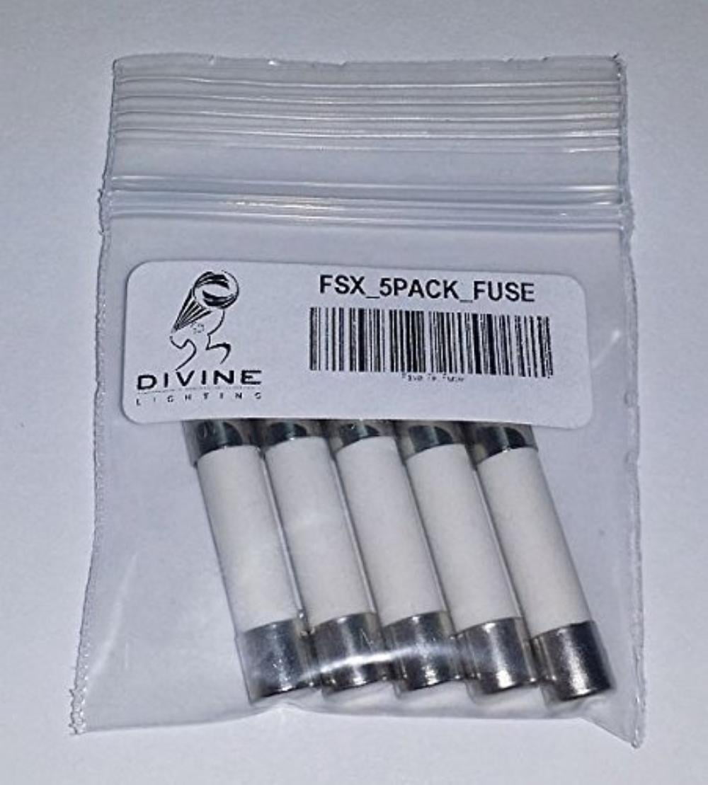 Divine Lighting MDA 12A Slow-Blow Ceramic Fuse 12 Amp 250v MDA12A; MDA12 MDA 12A Slow-Blow Time Delay Fuse Ceramic 1/4 in x 1.25 in 100 Qty