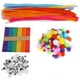 thumbnail image 2 of Juguetes de pompones hechos a mano con palitos de peluche de colores del arco iris, juego educativo Shilly-Stick, 2 of 14