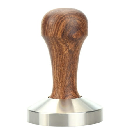 

Solid Rosewood Handle Coffee Tampe Brarista Coffee Powder Distributor Tamper Espresso Press Hammer Tools