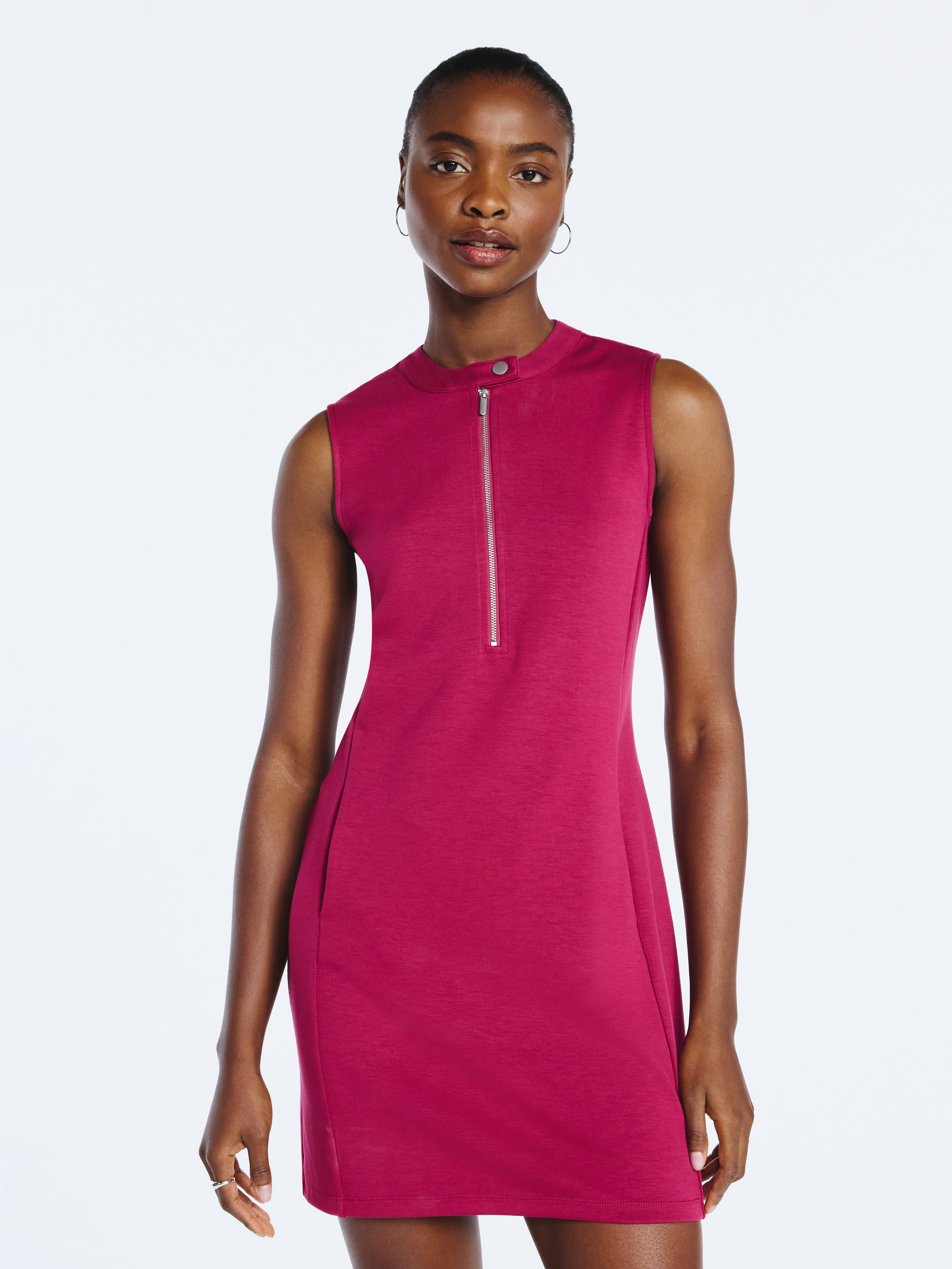 scuba knit dress walmart Scoop Women's and Women's Plus Scubaknit Sleeveless Maxi Dress, Sizes XS-4X