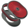 thumbnail image 5 of Oval High Flow Air Filter for 2000-2017 Ford Fiesta 1995-1999 Chevy Silverado SBC BBC GMC Chrysler Dodg, 5 of 7