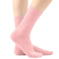 thumbnail image 2 of Kids Mid-Calf Socks 1 Pair Unisex Children Casual Solid Color Soft Stockings for Boys Girls Outdoor School Sports Daily Activewear 5-14 Years, 2 of 6