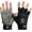Black, variant on Sports Unlimited Max Clash Adult Padded Half Finger Lineman Football Gloves