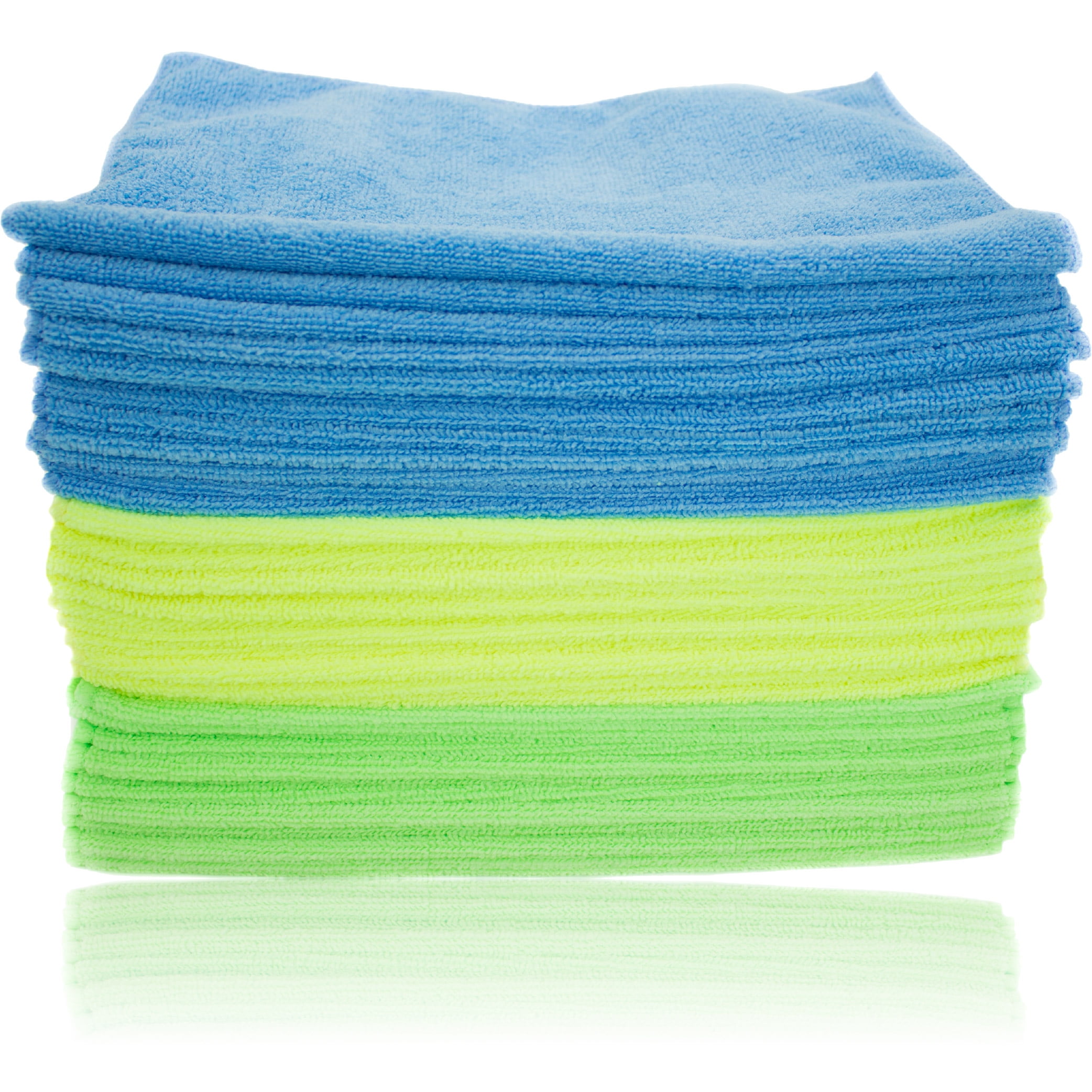 Zwipes Microfiber Cleaning Cloths, Multi-color, 36 Pack