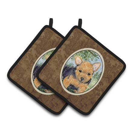 

Carolines Treasures SS8936PTHD Norwich Terrier Pair of Pot Holders 7.5HX7.5W multicolor
