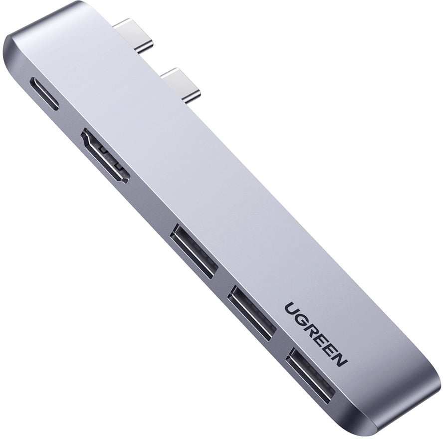 UGREEN 5-in-2 USB C Hub for MacBook Pro/Air