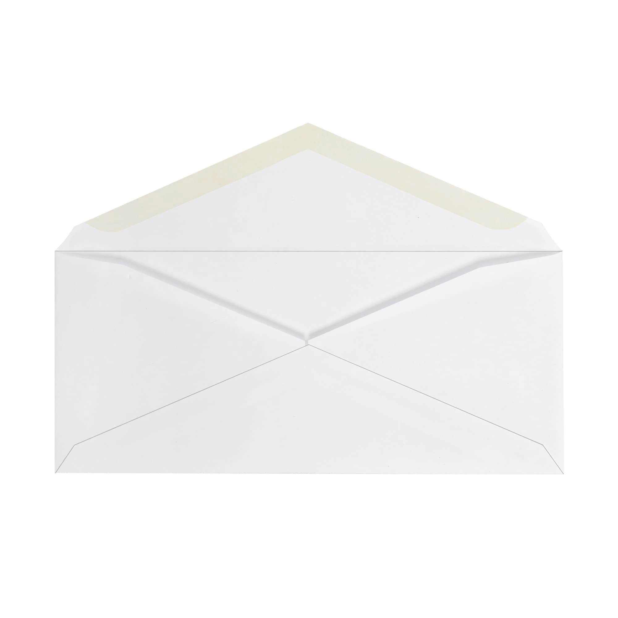 Office Depot® Brand Window Envelopes, Window On Bottom Left, #10, 4 1/8" x 9 1/2", White, Box Of 500