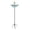 Blue, variant on Bird Bath with Solar Powered Fountains,Stable Stylish Design with 5-Prong Base,4W Solar Panel All Weather Resistant for Outside Lawn Patio Yard Garden,9.06x31.5 Inch,Gray