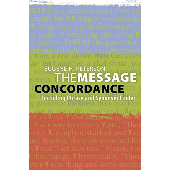The Message Concordance: Including Phrase and Synonym Finder