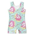 thumbnail image 3 of BULLPIANO Gymnastics Leotards for Girls Sparkly One-Piece Kids Unitard Biketards with Shorts 3-10 Years, 3 of 10