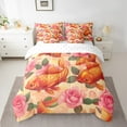 thumbnail image 2 of YST Koi Fish 7-Piece Comforter Set, Full – Nautical Sea Animal Decor, 2 of 6