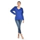 thumbnail image 5 of Blusa casual Roman Fashion /Juvenil, 1785 (Azul rey) azul M, 5 of 5