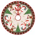 thumbnail image 2 of Falda de árbol de Navidad, decoración festiva duradera con lentejuelas brillantes, cubierta decorativa versátil para el hogar y la oficina, fácil de instalar y guardar, la elección ideal para regalar, 2 of 7
