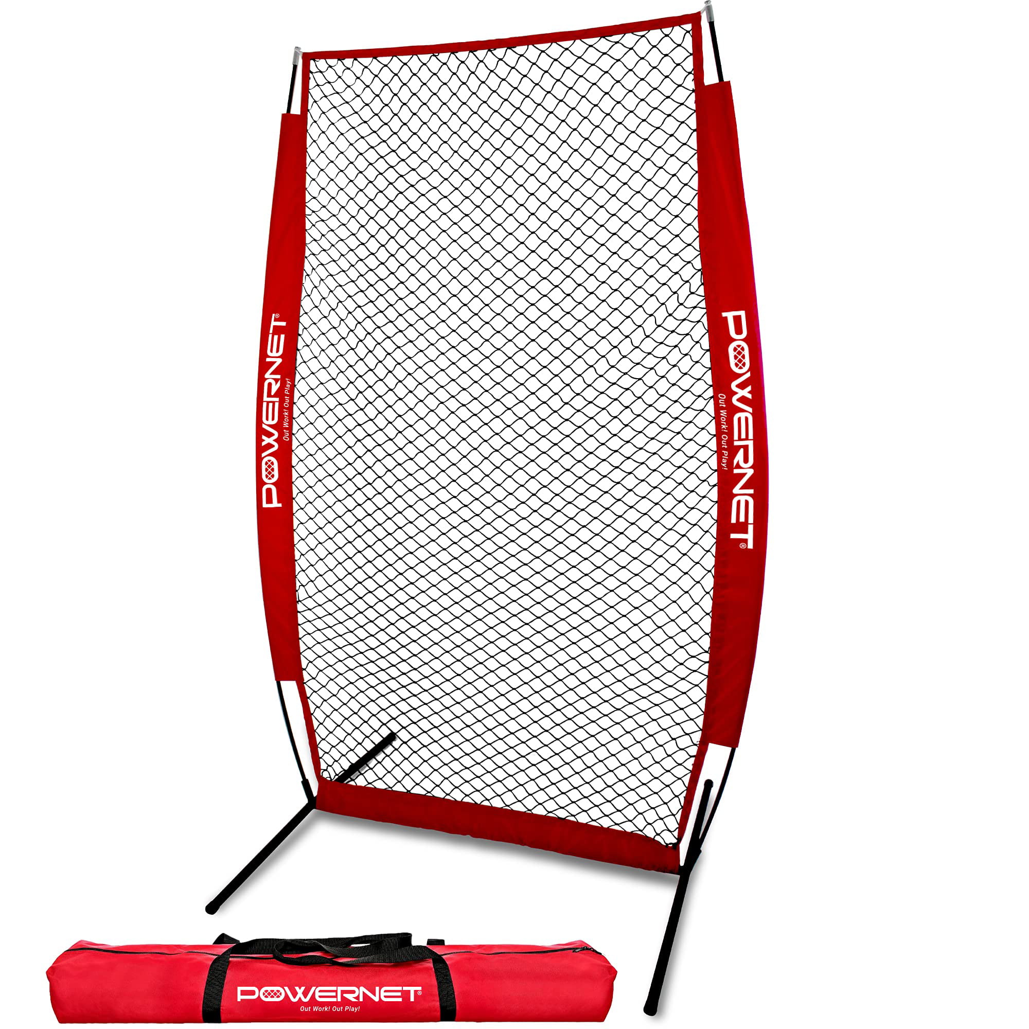 Details about   PowerNet A-frame Pitching Protection Net for Softball Baseball w/ Bag *10 Colors 