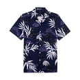 thumbnail image 4 of sogami Mens Short Sleeve Hawaiian Aloha Shirts Summer Tropical Camp Collar Shirt, 4 of 7