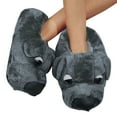 thumbnail image 3 of Fuzzy Slippers For Women Dog Slippers Men Cute Soft Animal Funny Home Indoor Winter Warm Floor Shoes Cartoon Warm Cozy Winter House Slippers Bedroom Indoor House Shoes, 3 of 7