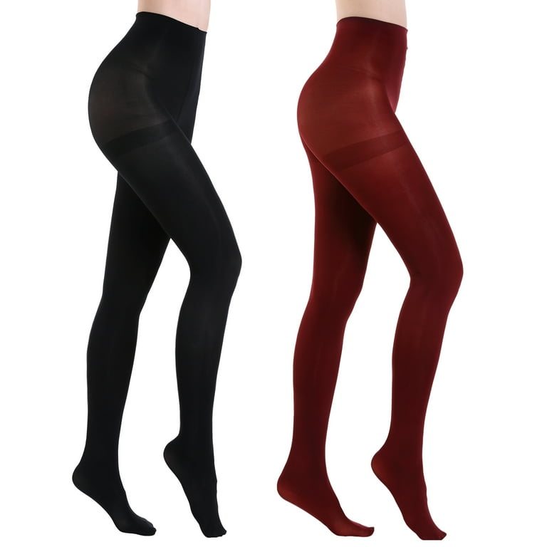 we Love Colors Soft and Opaque Microfiber Tights - Black - S/M at   Women's Clothing store