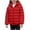 Red, variant on Lutiedan Hooded Puffer Jacket for Girls Boys Lightweight Packable Windproof Outerwear Kids Zip up Warm Winter Coat Size 4-14,Purple