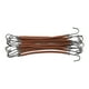 thumbnail image 4 of 10 ganchos para sujetar colas de caballo, flexibles, para mujeres y niñas, para el pelo, herramienta de peinado para la oficina, citas, color marrón, 4 of 14