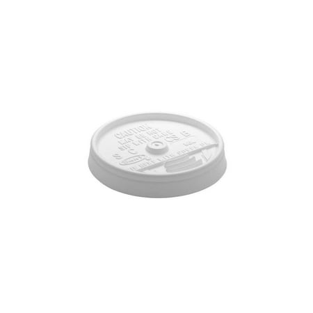 Dart Sip Thru Lids for 6-10 Oz Cups, White, (Pack of 1000)