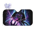 thumbnail image 1 of Dar-th Vader Car Sunshade Windshield Sun Shade Protection Foldable Front Windshield Sunshade, 1 of 9