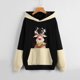 thumbnail image 1 of Pntutb Mujer Moda Casual Navidad Impreso Blusa de manga larga Bolsillo Pullover tops Sudaderas con capucha Pntutb Pntutb-7371, 1 of 6