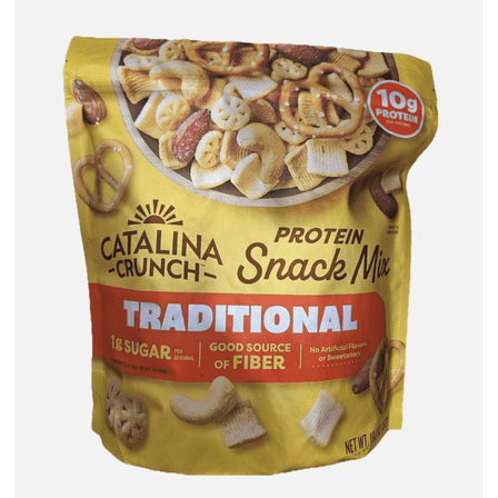 Catalina Crunch Traditional Protein Snack Mix 18 Ounce