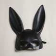 thumbnail image 1 of Máscara de Conejo de Mascarada para Mujer Máscara de Conejito, Máscara de Conejo de Oreja de Conejo Adulto Máscara de Conejito Sexy para Accesorio de Disfraz de Fiesta de Halloween, 1 of 4