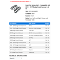 thumbnail image 2 of Front Coil Spring Set 2 - Compatible with 2011 - 2017 Dodge Grand Caravan 3.6L V6 - Autopart Premium, 2 of 2