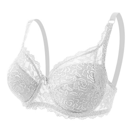 

Utoimkio Sports Bras for Women Clearance Womens Solid Lace Lingerie Bras Plus Size Underwear No Underwire Bras Comfortable Bra