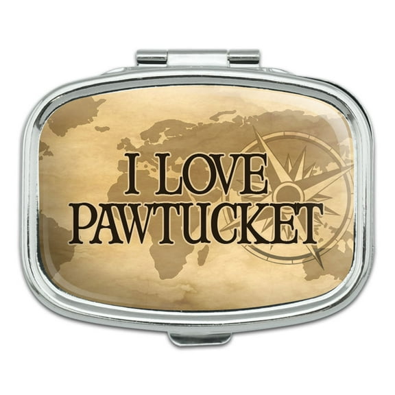 Places - Pawtucket - Rectangle Pill Box