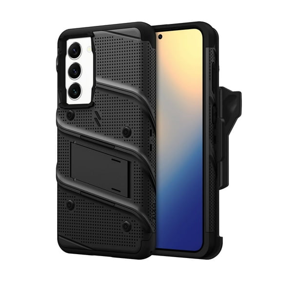 ZIZO BOLT Bundle Galaxy S24 Plus Case with Tempered Glass - Black