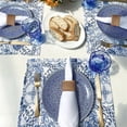 thumbnail image 4 of Juego de 4 Servilleteros de Ratán Tejido, Hechos A Mano, de , para Fiestas, Banquetes y Cenas., 4 of 5