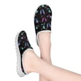 thumbnail image 6 of POLERO Colorful Galaxy Halloween Bat Mules Shoes for Women Ladies Slip On Garden Clogs Comfortable Open Back Walking Sneakers Indoor Outdoor Casual Footwear, 6 of 7