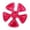 A002- Red, variant on Hot and Cold Pack, Reusable Gel Ice Packs for Injuries, Si Joint Pain Relief, Hip Flexor Compression Wrap, 7 Inch Diameter Flexible Flower Shaped Gel Pad for Targeted Joint and