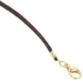 thumbnail image 3 of GlassOfVenice Silk Cord - Chocolate Brown, 3 of 5