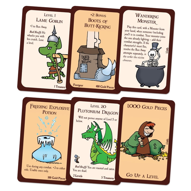 Munchkin Deluxe Card Game - Dungeon Adventure, Fast-Playing and
