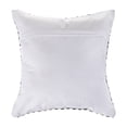 thumbnail image 5 of Harlow Hill Ariya Gray/Black Chevron Cotton Adult Decorative Throw Pillow Cover, 18" x 18", 5 of 6