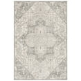 thumbnail image 4 of SAFAVIEH Brentwood Felix Floral Area Rug, 6'7" x 6'7" Round, Grey/Cream, 4 of 9