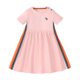 thumbnail image 1 of AJZIOJIRO Niños Vestido de verano de algodón para las niñas, falda de la princesa del partido del bebé 2-7Y, 1 of 9