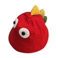 thumbnail image 4 of Esquirla Foldable Adjustable Sun Hat Baby Girls Children Red, 4 of 7