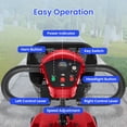 thumbnail image 2 of WOOKEN 17/20 Miles Mobility Scooter,4-Wheel Mobility Scooter for Adults,Seniors,250W Electric Powered Wheelchair Device,Compact Duty Mobile for Travel with Baskets, Rotating Seat, 2 of 10