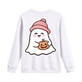 thumbnail image 6 of KPOPLK Toddler Halloween Shirts Baby Boy Girls Pumpkin Tshirts Kids Fall Long Sleeve Tee Tops Children Gift(4-5 Years,White), 6 of 8