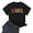 Black, variant on Women's Fashion Alphabet Print Day Graphic T Shirt Lightweight for Women Womens Compression Cold Gear Tee Womens Athletic Tops Short Sleeve Pack Cute Workout T Shirts Women's Short Sleeve Tops Shirts