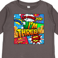 thumbnail image 4 of Inktastic I'm Three Comic Book Boys or Girls Long Sleeve Toddler T-Shirt, 4 of 5